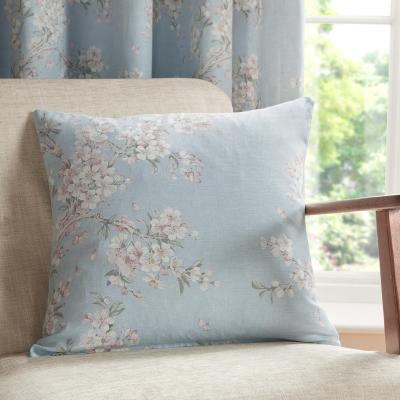 Dunelm Holly Willoughby Loulia Blue Cushion Blue