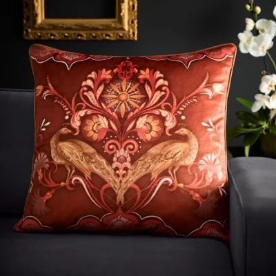 Dunelm Laurence Llewelyn-Bowen Veritas Velvet Square Cushion