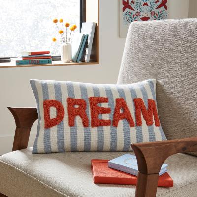 Dunelm Tufted Dream Cushion MultiColoured