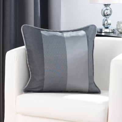Dunelm Monaco Pewter Cushion Dark Grey