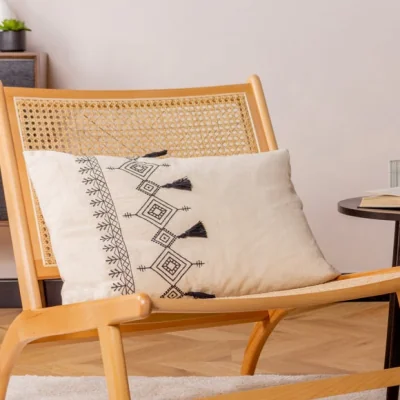 Dunelm Furn Pritta Cotton Rectangle Cushion
