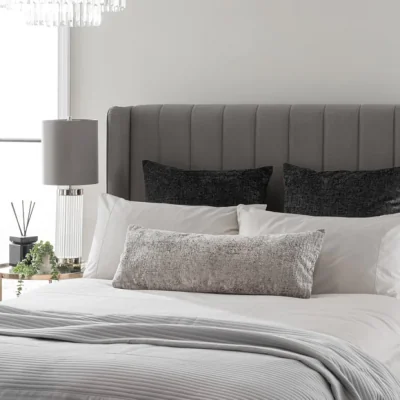 Dunelm Radiance Chenille Rectangle Cushion