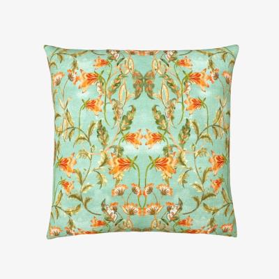 Dunelm Evans Lichfield Heritage Bell Flowers Square Cushion