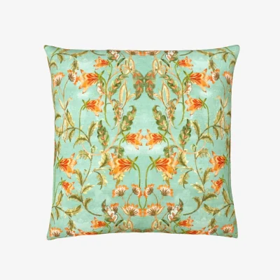 Dunelm Evans Lichfield Heritage Bell Flowers Square Cushion