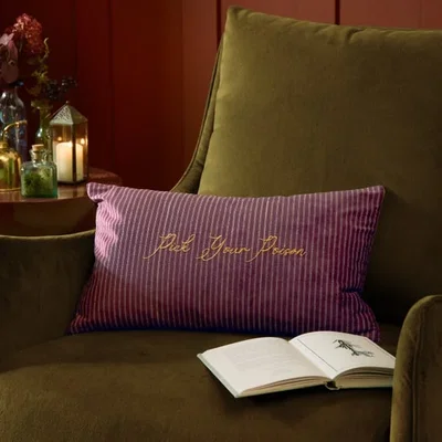 Dunelm Furn. Pick Your Poison Rectangle Cushion
