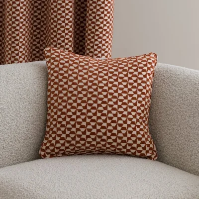 Dunelm Geo Checkerboard Cushion