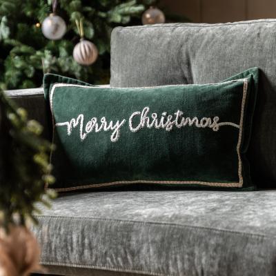 Dunelm Charming Noel Merry Tree Rectangle Cushion