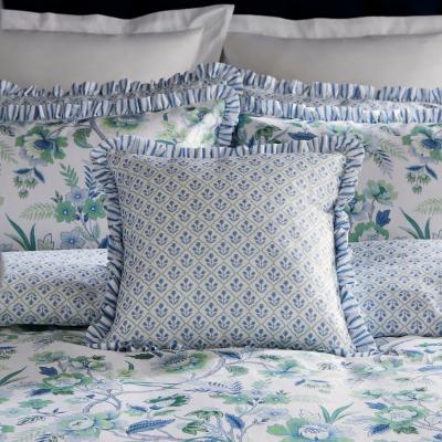 Dunelm Dorma Bampton Cushion 43cm x 43cm Apple (Green)