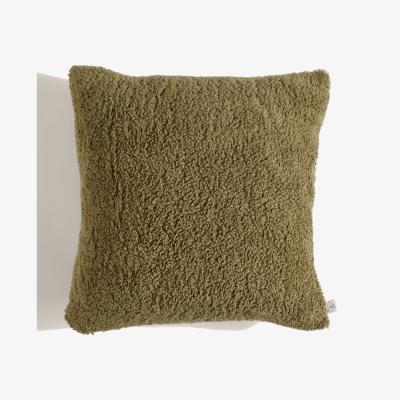 Dunelm Teddy Bear Cushion Olive (Green)