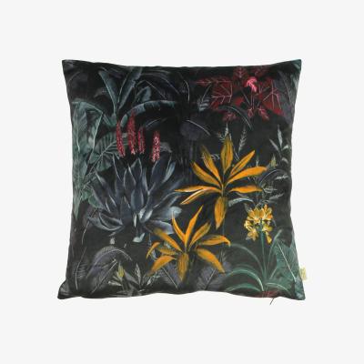 Dunelm Zinara Lea Cushion Green/Yellow/Pink