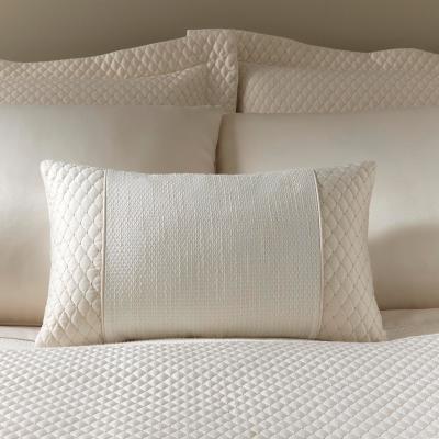 Dunelm Bardot Cream Boudoir Cushion Cream
