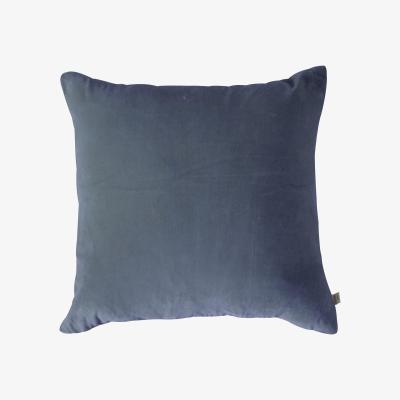 Dunelm Velveteen Cushion Navy