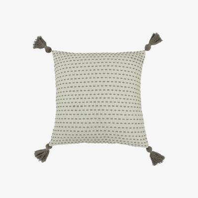 Dunelm Ezra Grey Cushion Grey