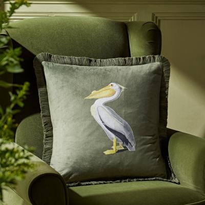 Dunelm Pelican Cushion Olive