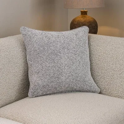 Dunelm Tabitha Chenille Square Cushion
