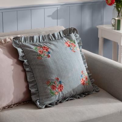 Dunelm Wylder Martha Ruffle Square Cushion