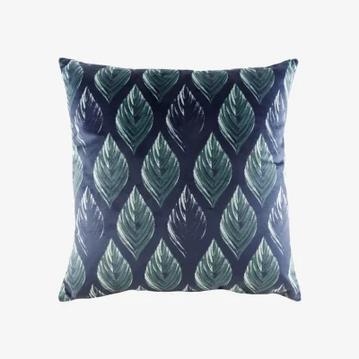 Dunelm Evans Lichfield Eden Leaves Square Cushion