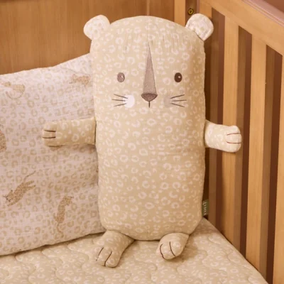 Dunelm Tutti Bambini Love Cats Soft Leopard Cuddle Cushion