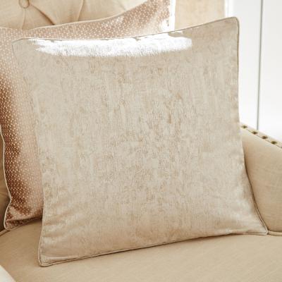 Dunelm Richmond Champagne Cushion Champagne Brown