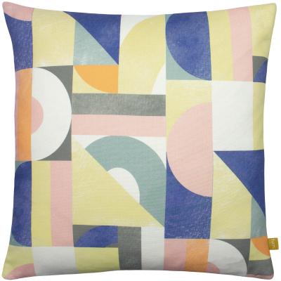 Dunelm Mikalo Cushion Blue/Pink/Orange