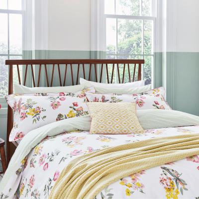 Dunelm Joules Kelmarsh Bee Geometric Gold Cushion Gold