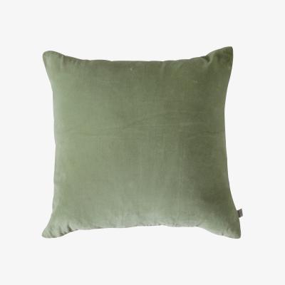 Dunelm Velveteen Cushion Sage (Green)
