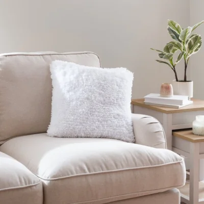 Dunelm Brodie Textured Square Cushion