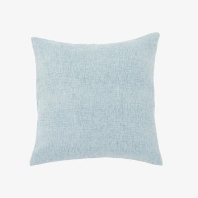 Dunelm Westley Chenille Cushion Duck Egg (Blue)