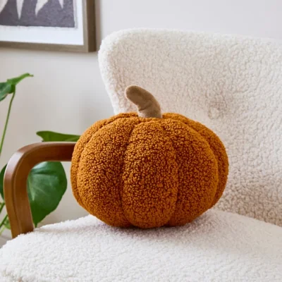 Dunelm Borg Pumpkin Cushion