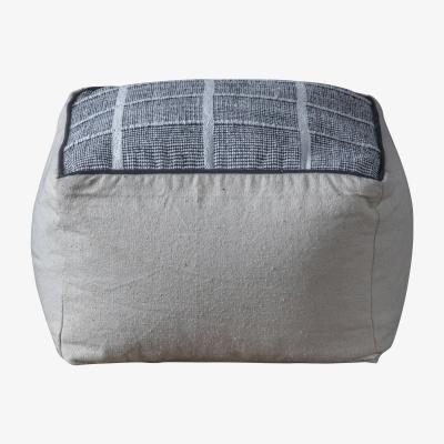Dunelm Volmino Grey Pouffe Grey