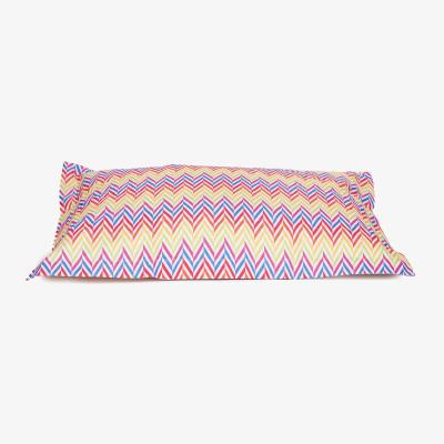 Dunelm Kaikoo Chevron Print XL Floor Cushion Multicoloured