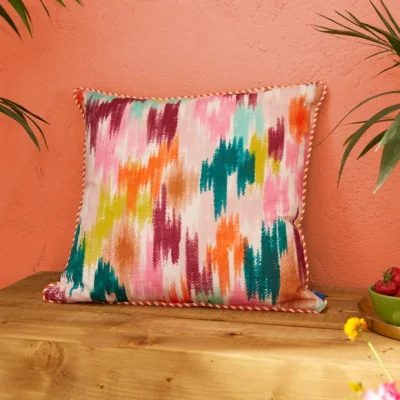Dunelm Sophie Robinson Ourika Outdoor Square Cushion