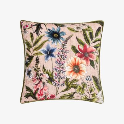 Dunelm Wylder Hidcote Manor Alma Square Cushion Blush