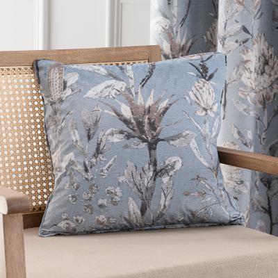 Dunelm Cassia Cushion Blue