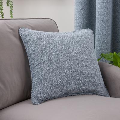 Dunelm Churchgate Woodhouse Boucle Ashley Blue Cushion Ashley Blue