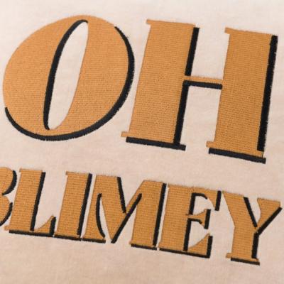 Dunelm Oh Blimey Square Cushion