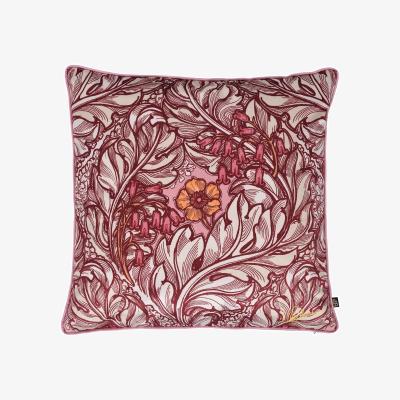 Dunelm Laurence Llewelyn Bowen Rambleicious Cushion Claret
