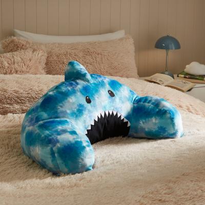Dunelm Shark Cuddle Cushion MultiColoured