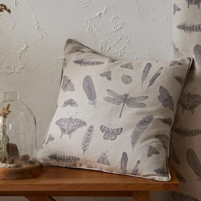 Dunelm Nature's Study Natural Cushion Natural