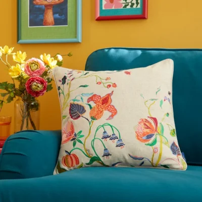 Dunelm Sophie Robinson Forgotten Garden Square Cushion