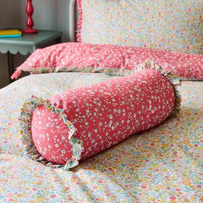 Dunelm Ditsy Frill Bolster Cushion
