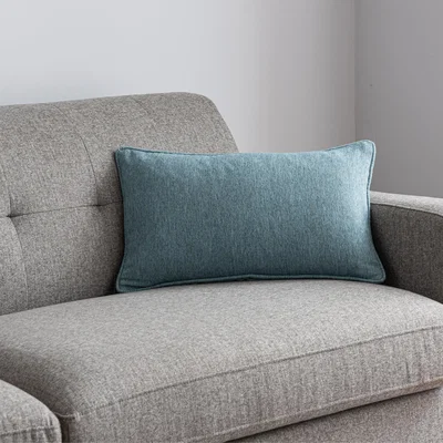 Dunelm Luna Rectangular Cushion Teal (Green)