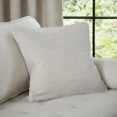 Dunelm Two Tone Chenille Cushion