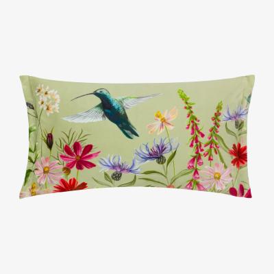 Dunelm Wylder Nectar Garden Hummingbird Rectangle Cushion MultiColoured