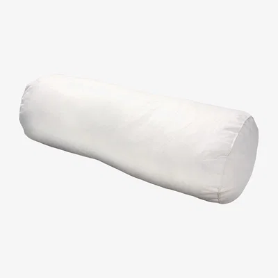 Dunelm Duck Feather Bolster Cushion Pad Cream