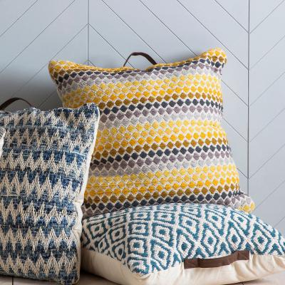 Dunelm Gallery Direct Malmo Floor Yellow Cushion Yellow