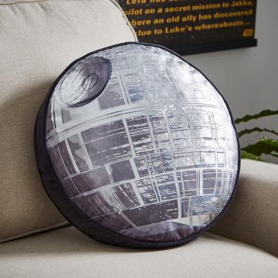 Dunelm Dunelm Silver Star Wars Death Star Cushion 40cm x 40cm Silver