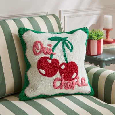 Dunelm Oui Cheri Tufted Square Cushion