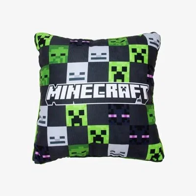 Dunelm Minecraft Cubed Square Cushion