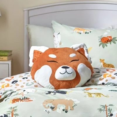 Dunelm furn. Red Panda Cushion
